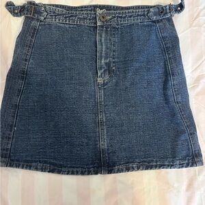 D&G Classic Blue Denim Mini Skirt